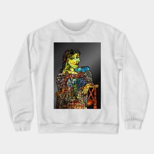 Seated Lady Crewneck Sweatshirt